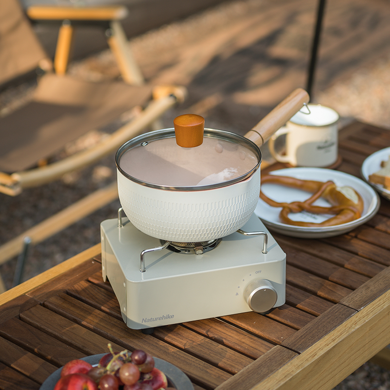 Naturehike kempingový kazetový mini varič 1000g - zelený